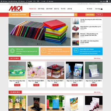 Thiết kế web bán sản phẩm