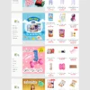 Mẫu thiết kế web bán hàng Baby