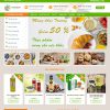 Thiết kế web shop thực phẩm