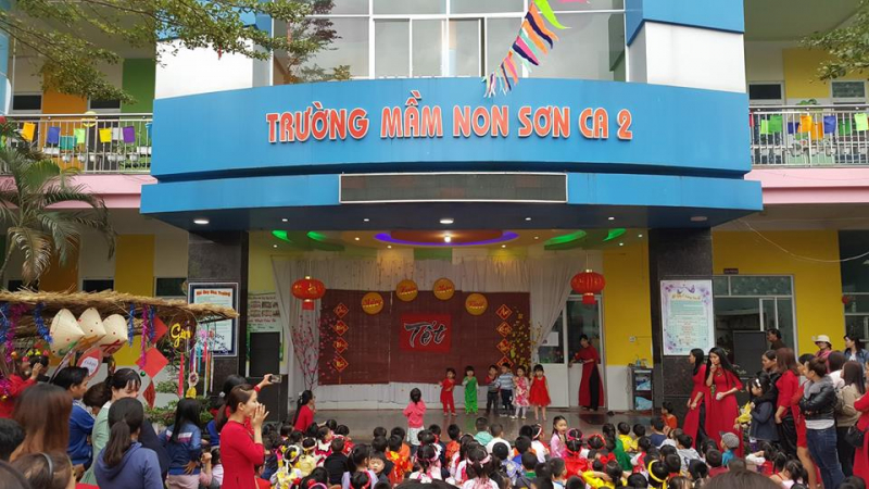 Trường mầm non Sơn Ca.
