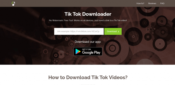 8 trang giúp download video TikTok không có watermark