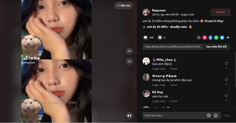 Thường xuyên tương tác với người xem để tăng follow TikTok nhanh chóng