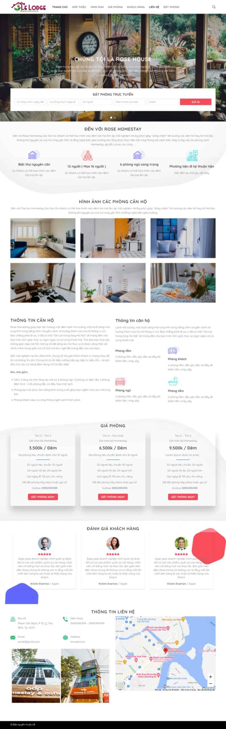 Thuê Công Ty Thiết Kế Website Khách Sạn