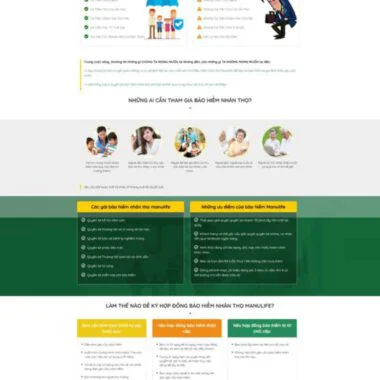 Theme wordpress công ty bảo hiểm 2
