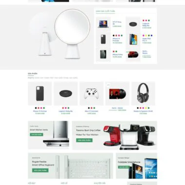 Theme wordpress bán điện máy ,công nghệ 4