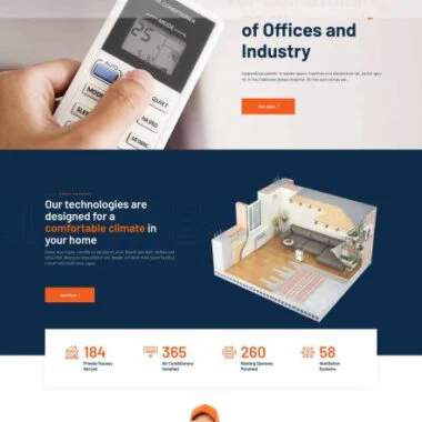 Theme wordpress điện lạnh đẹp