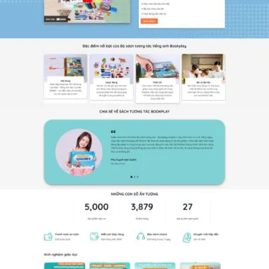 Theme wordpress đồ chơi giáo dục thông minh