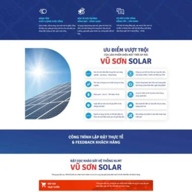 Theme wordpress điện năng lượng mặt trời