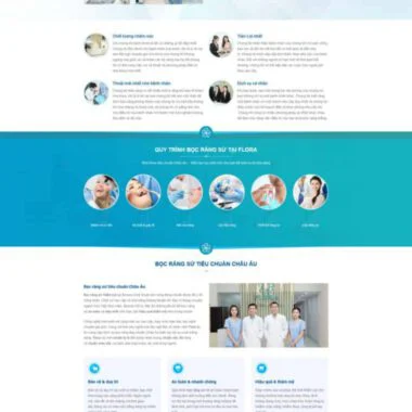 Theme wordpress phòng khám nha khoa 2