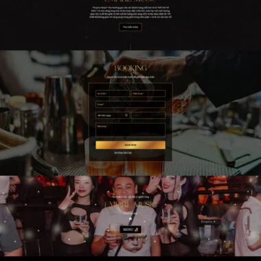 Theme wordpress quán bar club