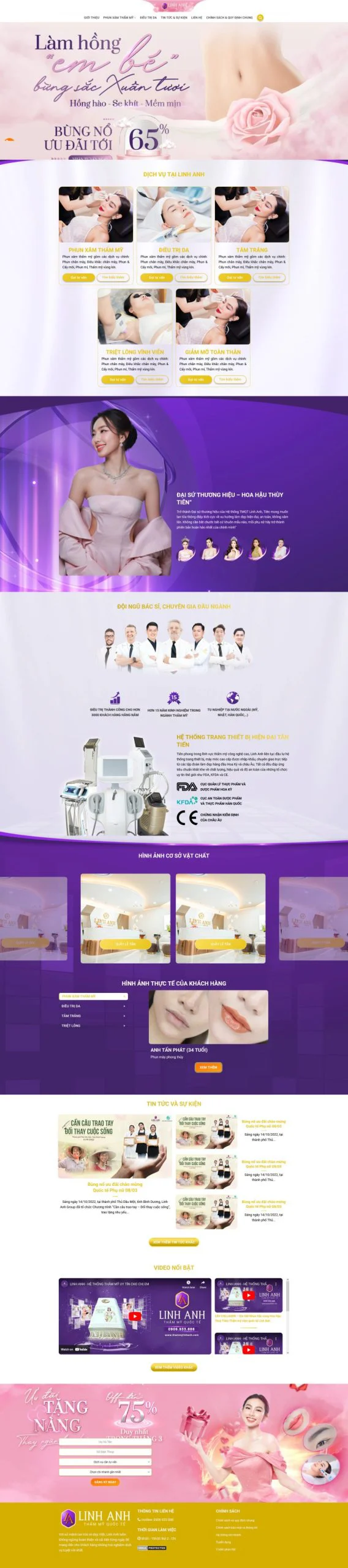 Theme wordpress spa thẩm mỹ 18