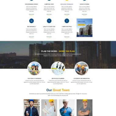 Theme wordpress công ty xây dựng