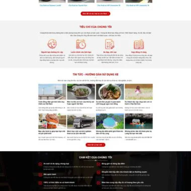 Theme wordpress dịch vụ thuê xe ô tô – thuê xe 4