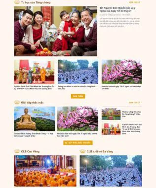 Theme wordpress chùa
