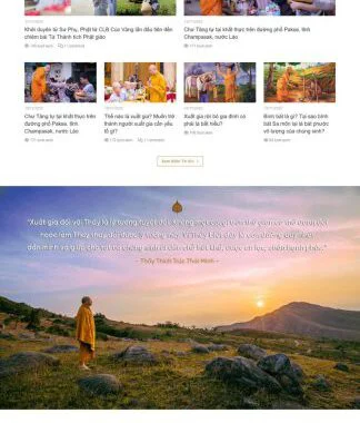 Theme wordpress chùa 3