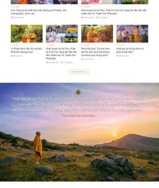 Theme wordpress tin tức 21 tin tức phật giáo